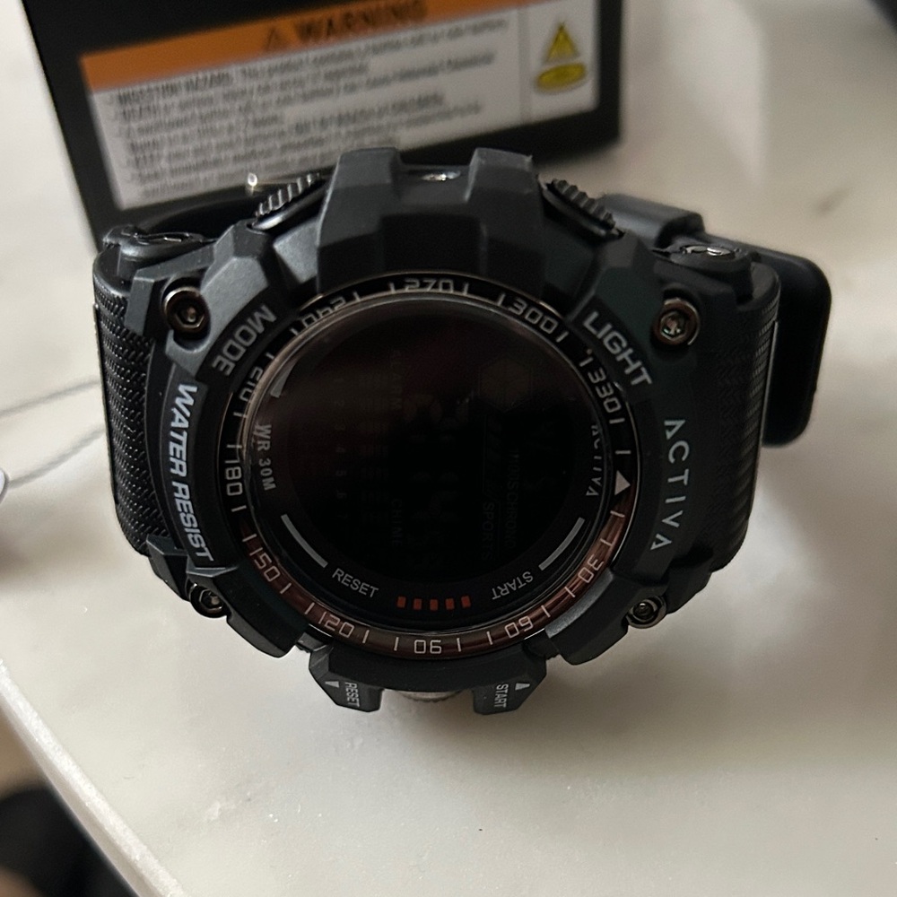 Activa Black‎ Sports Watch - Picture 3 of 5